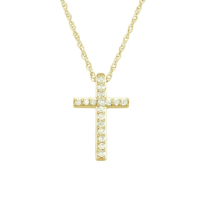 Diamond Cross Pendant