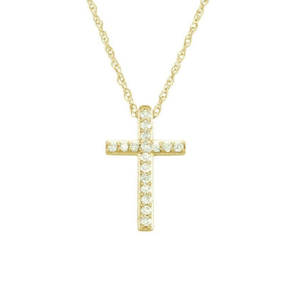 Diamond Cross Pendant
