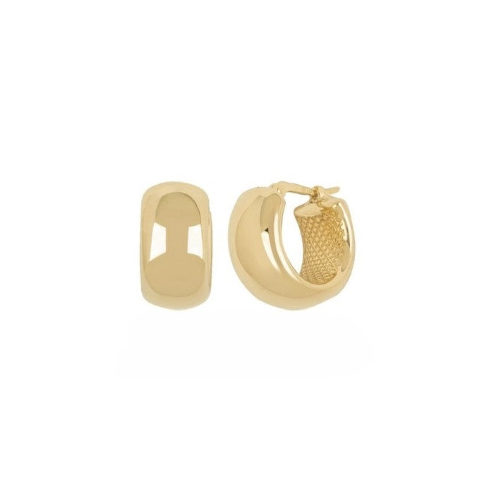 Yellow Gold Hoop Earrings