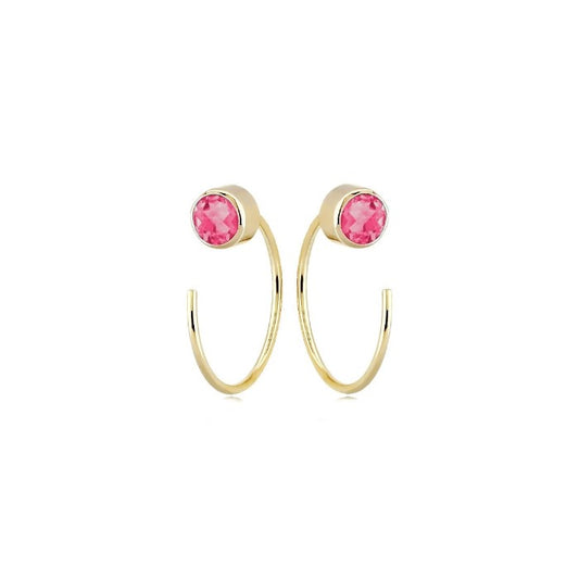 Yellow Gold Hoop Earrings