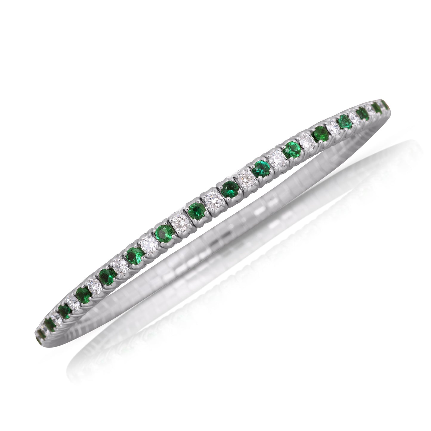 Picchiotti Xpandable™ Emerald & Diamond Bracelet