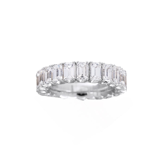 Picchiotti Xpandable™ Emerald Cut Diamond Eternity Band