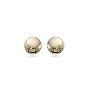 Yellow Gold Stud Earrings