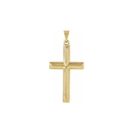 Yellow Gold Cross Pendant