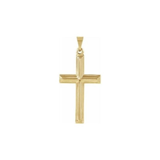 Yellow Gold Cross Pendant