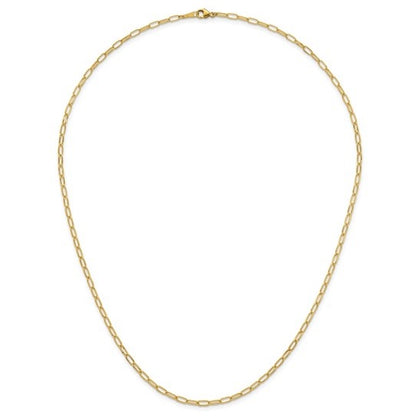 Yellow Gold Oval Chain