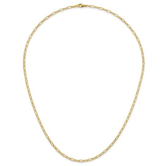 Yellow Gold Oval Chain