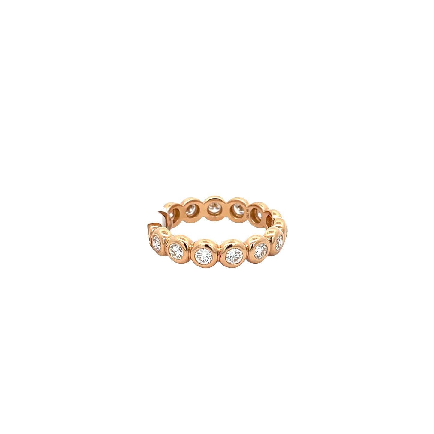 Gumuchian Moonling Bezel Diamond Band