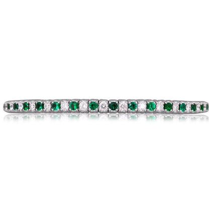 Picchiotti Xpandable™ Emerald & Diamond Bracelet