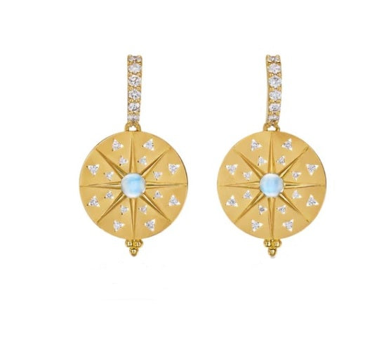 Temple St. Clair Sole Mandala Earrings