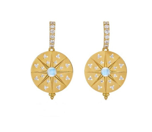 Temple St. Clair Sole Mandala Earrings