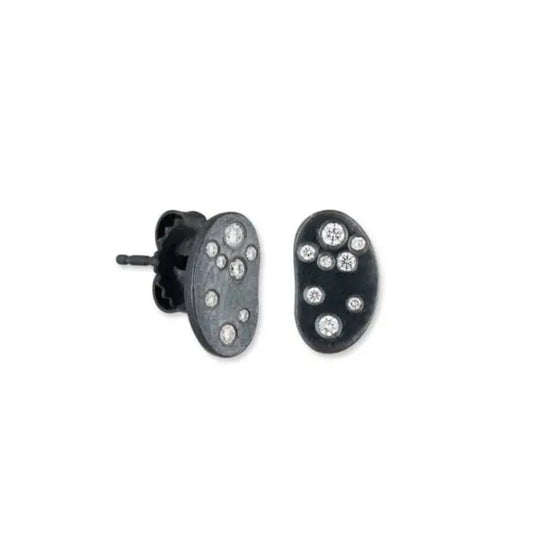 Lika Behar Dora Bean Diamond Stud Earrings