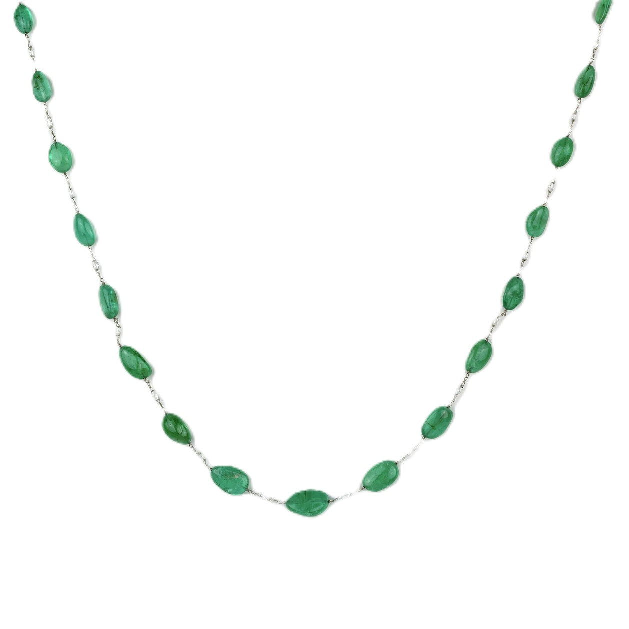 Paul Morelli Emerald and Diamond Necklace