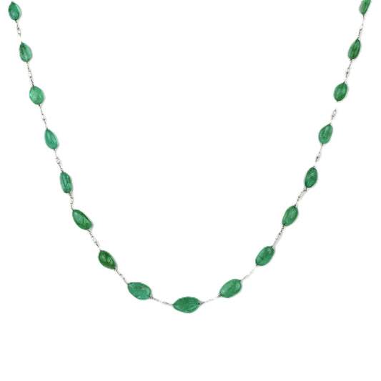 Paul Morelli Emerald and Diamond Necklace