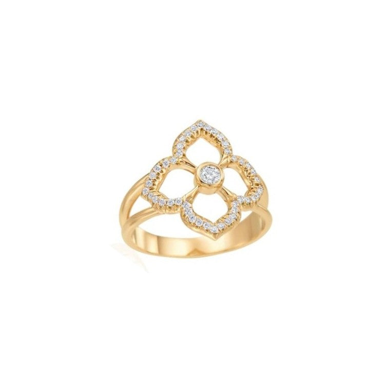 Gumuchian Lotus Fleur Diamond Ring