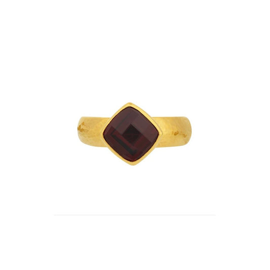 Gurhan Elements Gold Garnet Ring