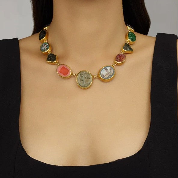 Gurhan Antiquities Stone Necklace