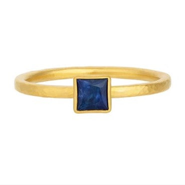 Gurhan Prism Gold Stack Sapphire Ring