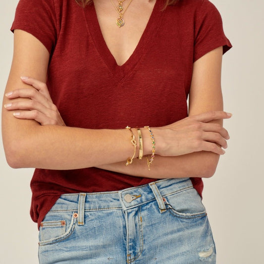 Temple St. Clair Rainbow Link Bracelet