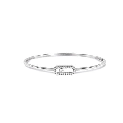 Messika Move Uno Pavé Diamond Flex Bangle
