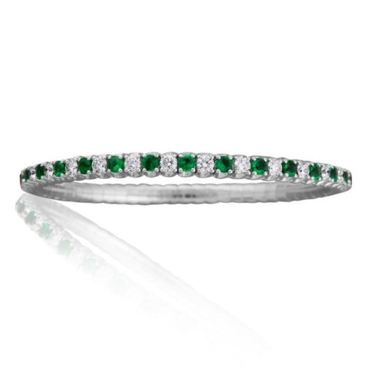 Picchiotti Xpandable™ Emerald & Diamond Bracelet