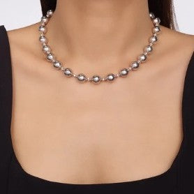 Gurhan Spell Sterling Silver and Diamond Necklace