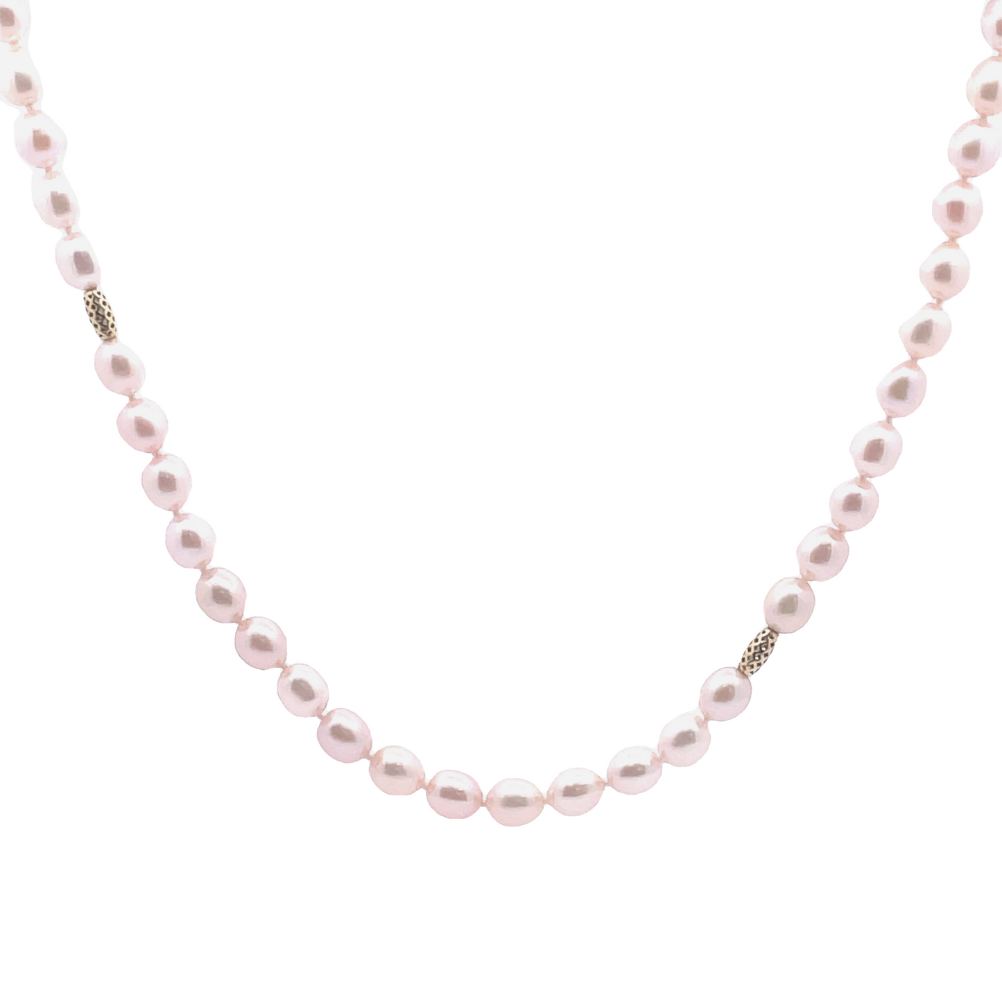 Ray Griffiths Freshwater Blush Pink Pearl Necklace