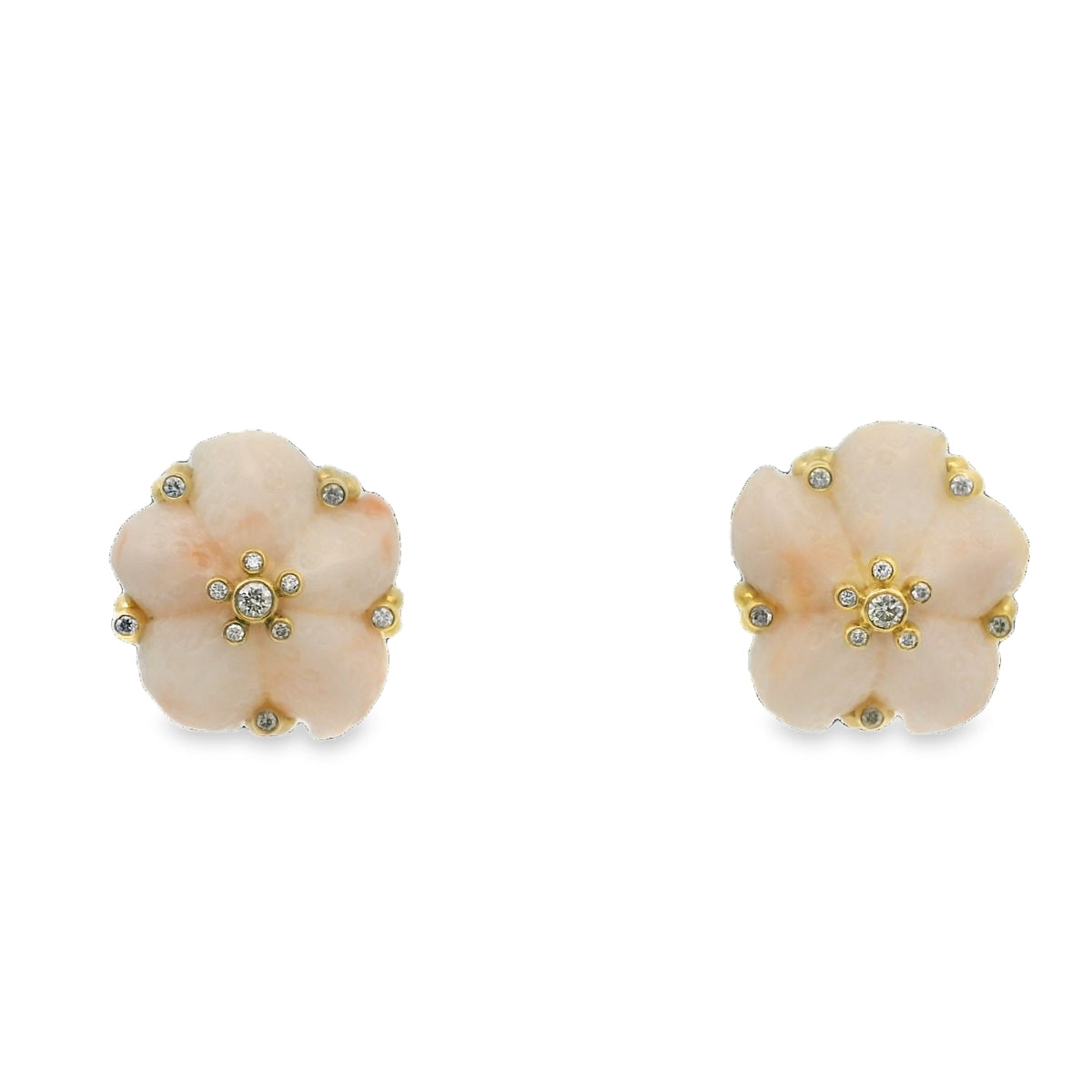 Paul Morelli Coral Earrings