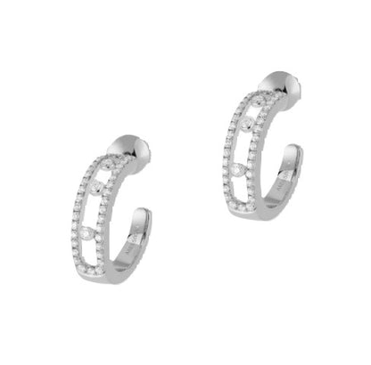 Messika Move Pavé Diamond Hoops