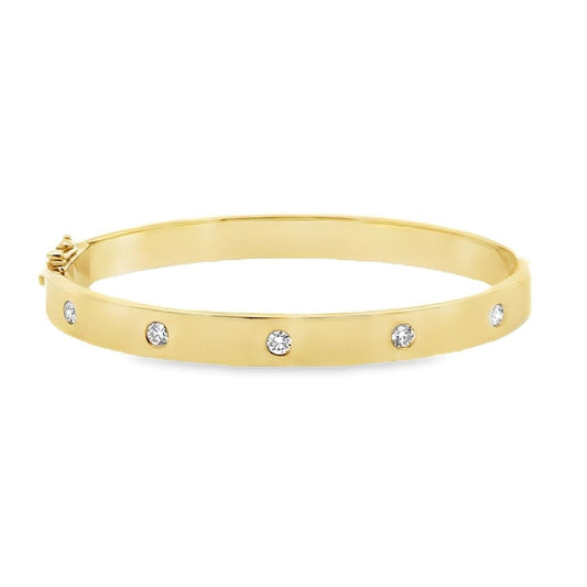 Diamond Bangle Bracelet