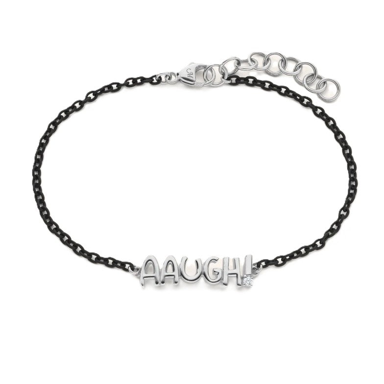 Monica Rich Kosann "Aaugh" Sterling Silver Bracelet