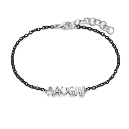 Monica Rich Kosann "Aaugh" Sterling Silver Bracelet