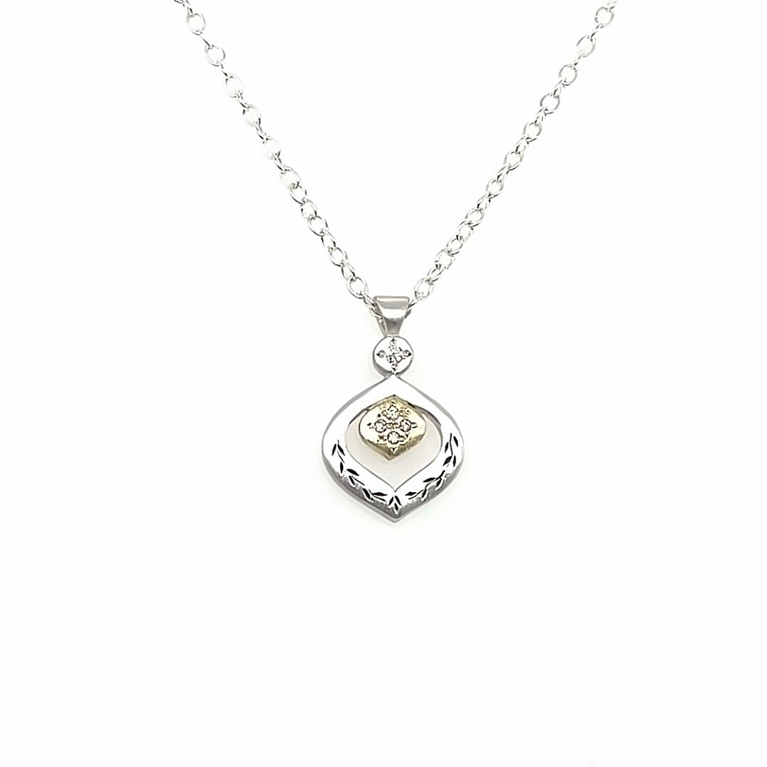 Adel Chefridi Nest Brilliant Cut Diamond Pendant