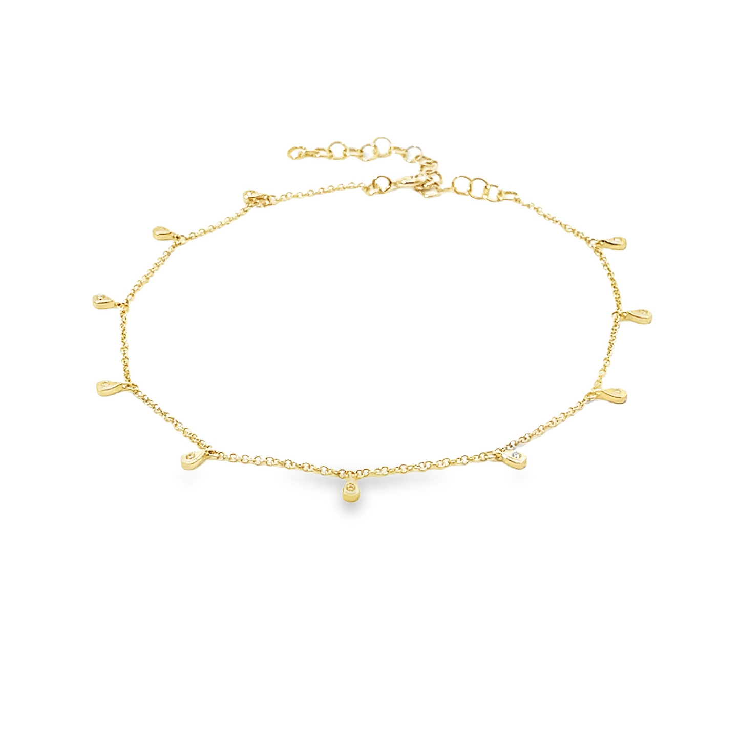 Diamond Anklet Bracelet