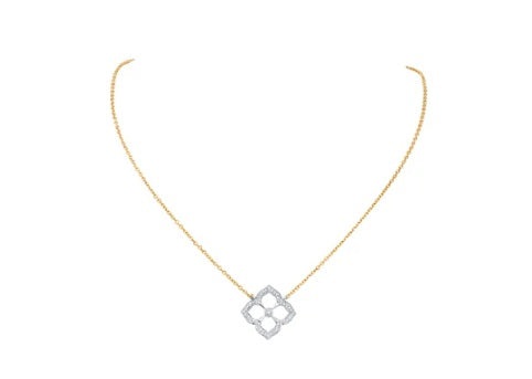 Gumuchian Lotus Fleur Diamond Pendant