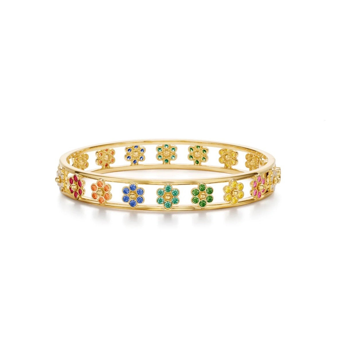 Temple St. Clair Rainbow Fiori Bangle