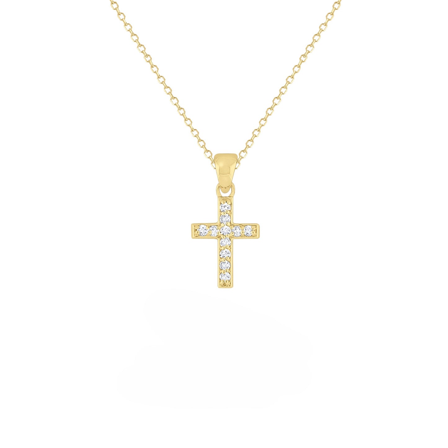 Diamond Cross Pendant