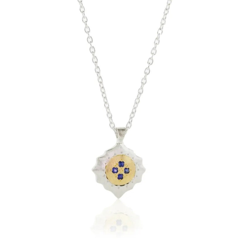 Adel Chefridi Blue Sapphire Pendant