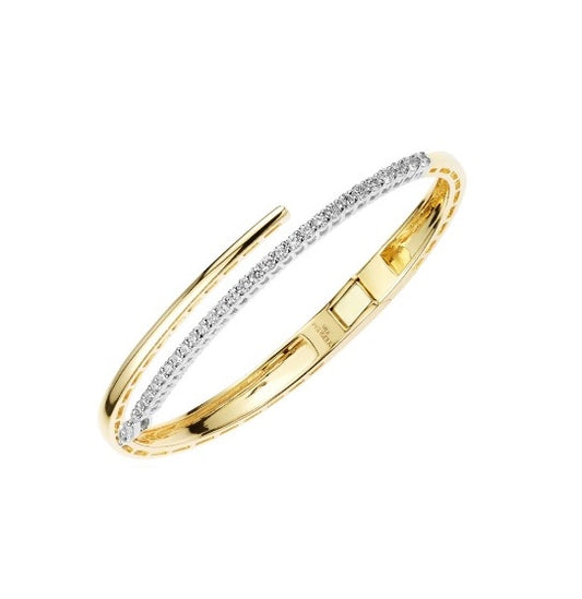 Yeprem Golden Strada Diamond Bangle