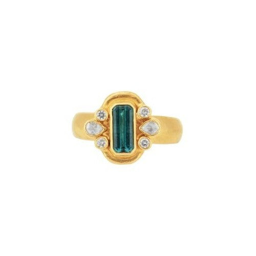 Gurhan Muse Gold Tourmaline & Diamond Ring