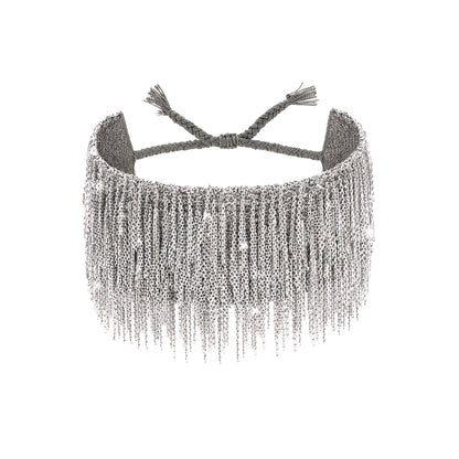 Marie Laure Chamorel Woven Cuff Bracelet