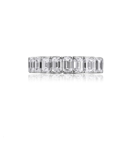 Picchiotti Xpandable™ Emerald Cut Diamond Band