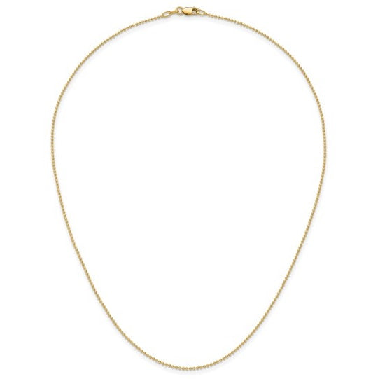 Yellow Gold Bead Chain