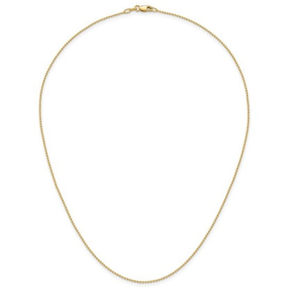 Yellow Gold Bead Chain