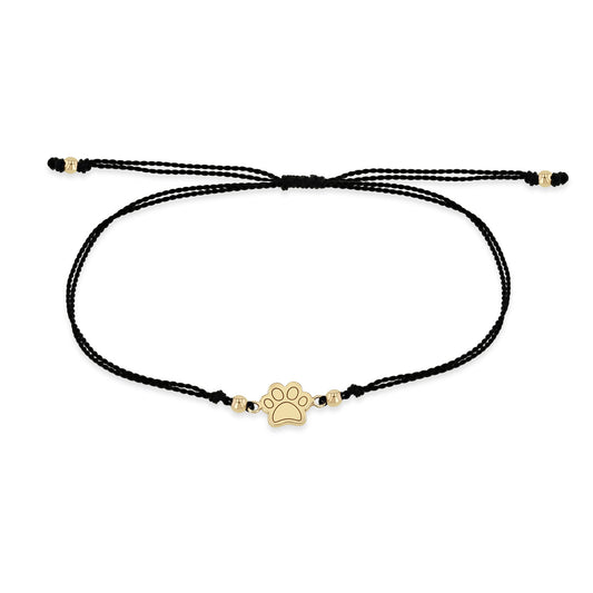 Zoë Chicco Dog Paw Cord Bracelet