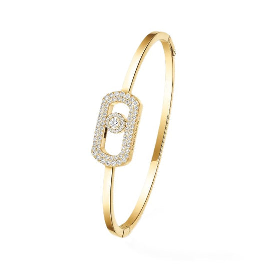 Messika So Move Pavé Diamond Bangle