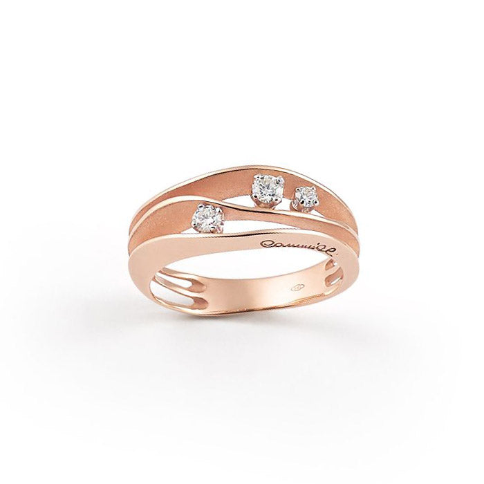 Rose Gold and Diamond Ring