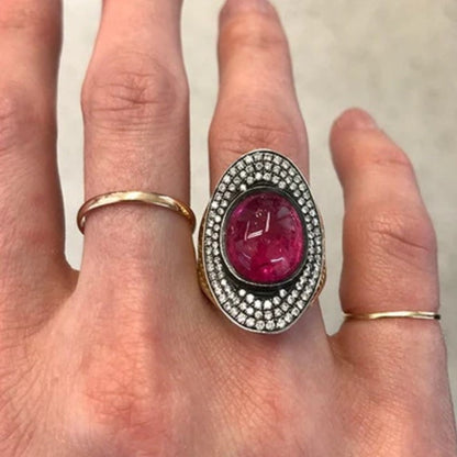 Ray Griffith Pink Tourmaline Ring