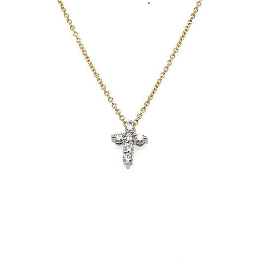 Diamond Cross Pendant