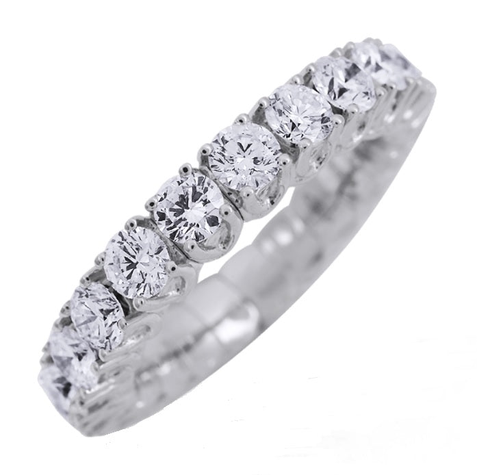 Picchiotti Xpandable™ Round Cut Diamond Eternity Band